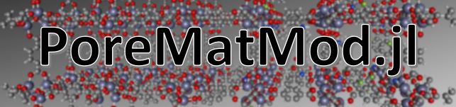 PoreMatMod.jl Logo